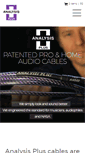 Mobile Screenshot of analysis-plus.com